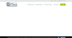 Desktop Screenshot of manz-immo.com